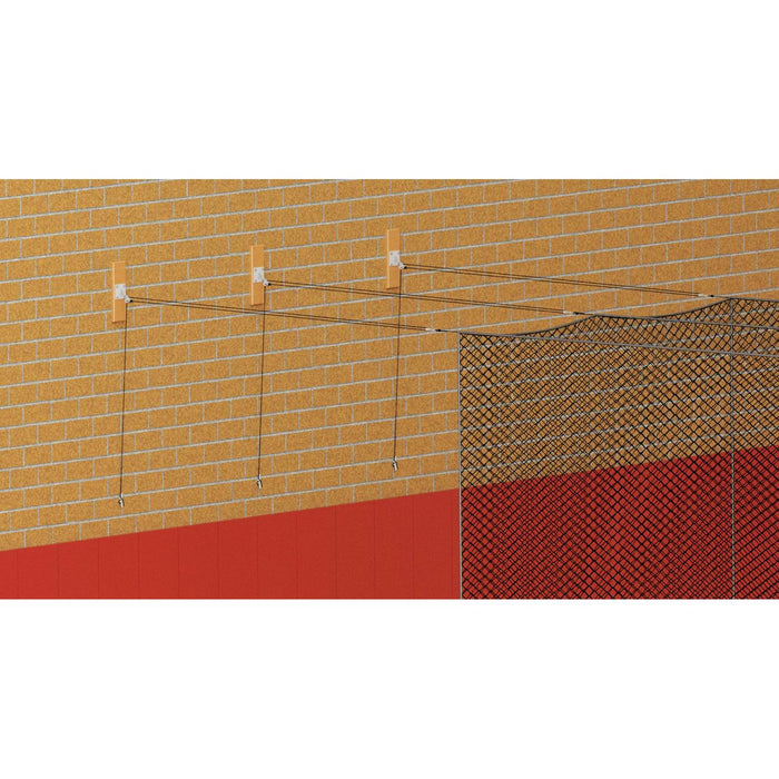 Jaypro Batting Cage - Quick Set-Up (55 ft. x 14 ft. x 14 ft., Indoor) - SKU: BBC-QS55