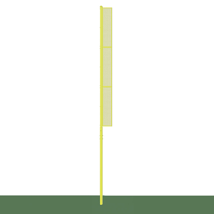 Foul Poles - Collegiate (30 ft.) - Baseball/Softball (Semi-Permanent) (Yellow)