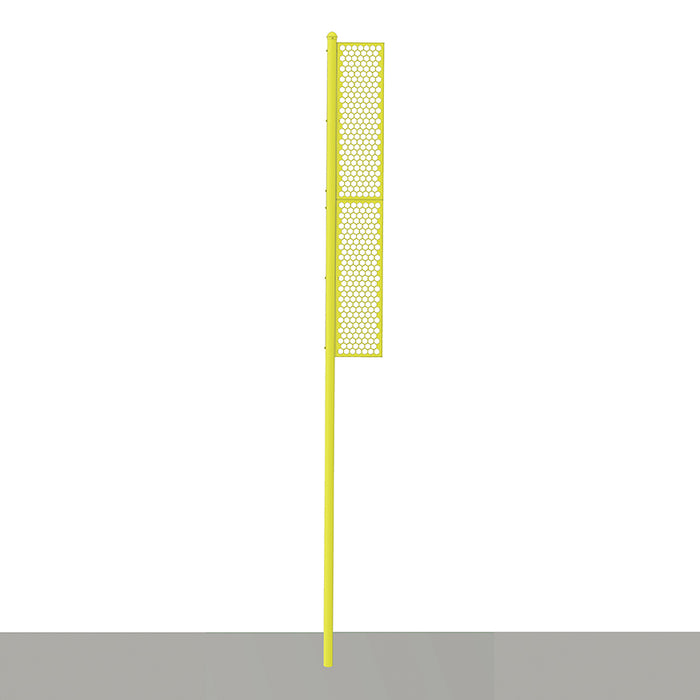 Foul Poles - Professional (20 ft.) - Baseball (Surface Mount) (Yellow)