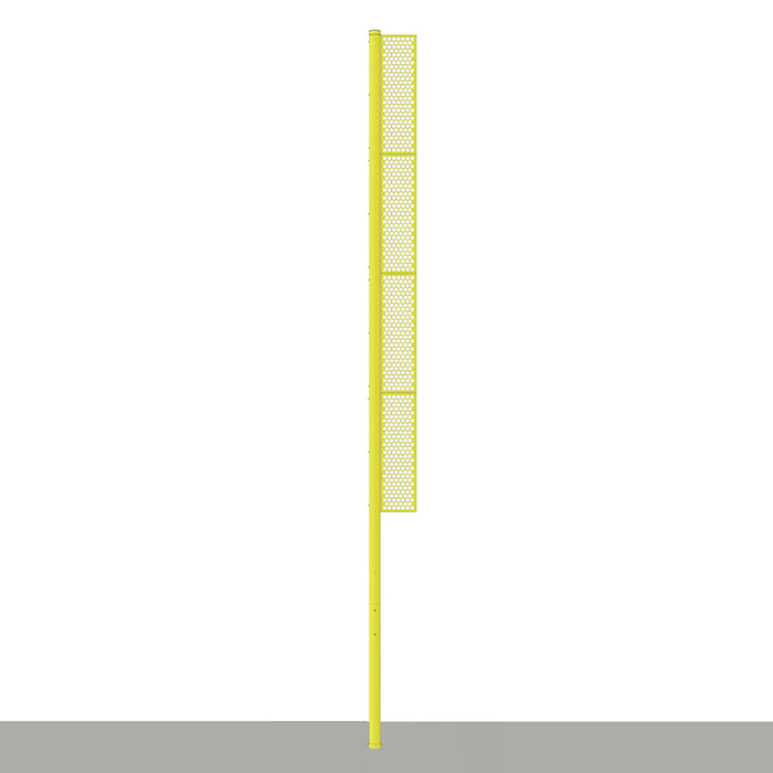 Foul Poles - Professional (30 ft.) - Baseball (Surface Mount) (Yellow)