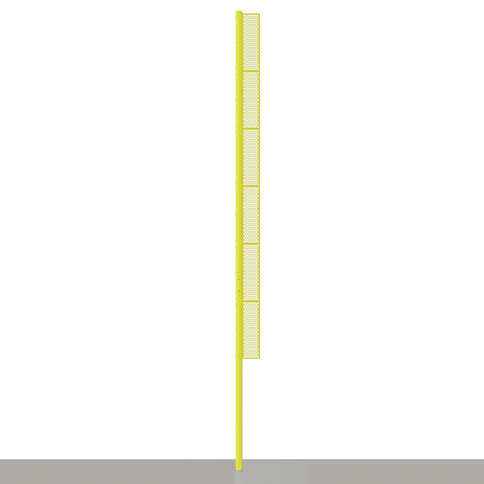 Foul Poles - Professional (40 ft.) - Baseball Surface Mount) (Yellow)