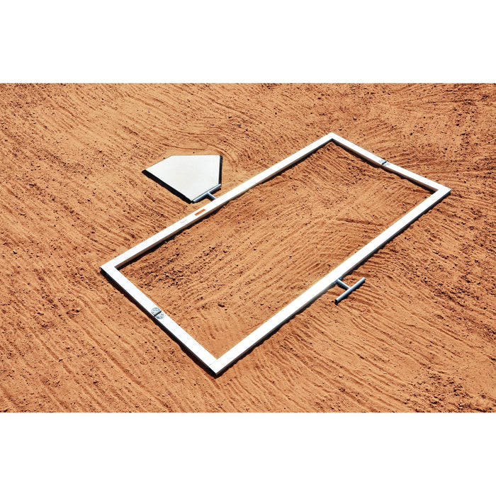 Jaypro Batter's Box Template - Little League Size (3 ft. x 6 ft.) - SKU: BBTMLL
