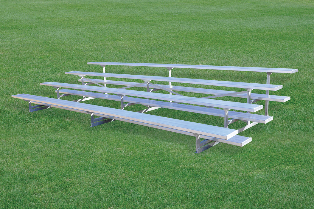 Bleacher - 15 ft. (4 Row - Single Foot Plank) - Standard, Outdoor