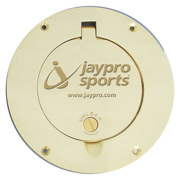 Jaypro Floor Sleeves with Chrome Cover – 2-3/8 in. Upright – SKU: BSO-2G-CP