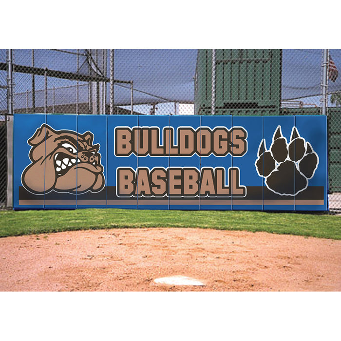 Padding - Backstop (4 ft.H x 10 ft.L) (Outdoor)