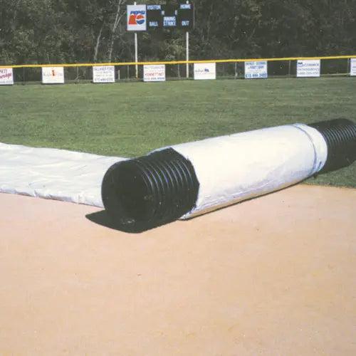 Athletic Connection Field Tarp Storage Roller – 34' Heavy-Duty Corrugated HDPE – SKU: 1158953