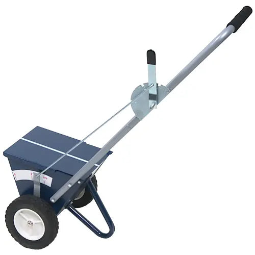 Athletic Connection Alumagoal All-Steel Dry Line Marker - 25 lb Capacity, 2-Wheel, Adjustable 2"-4" Lines - SKU: BBDLM252