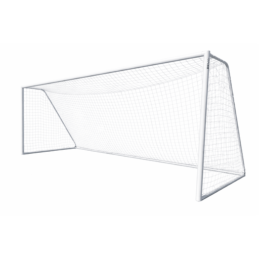 PEVO Channel Series 6.5x18.5 aluminum soccer goal