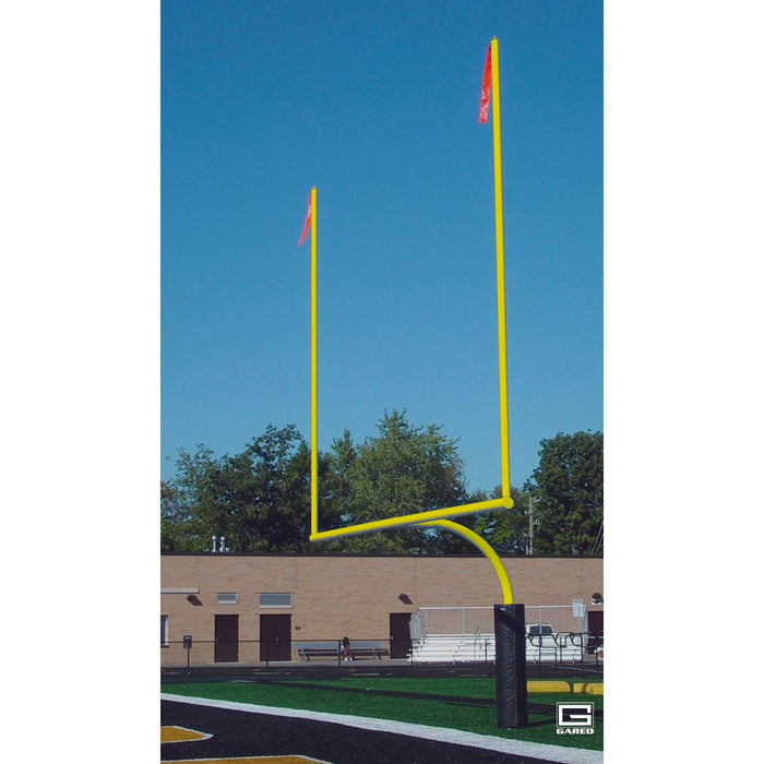 Gared College Football Goalpost – 5-9/16" Steel, Yellow – SKU: FGP602PY