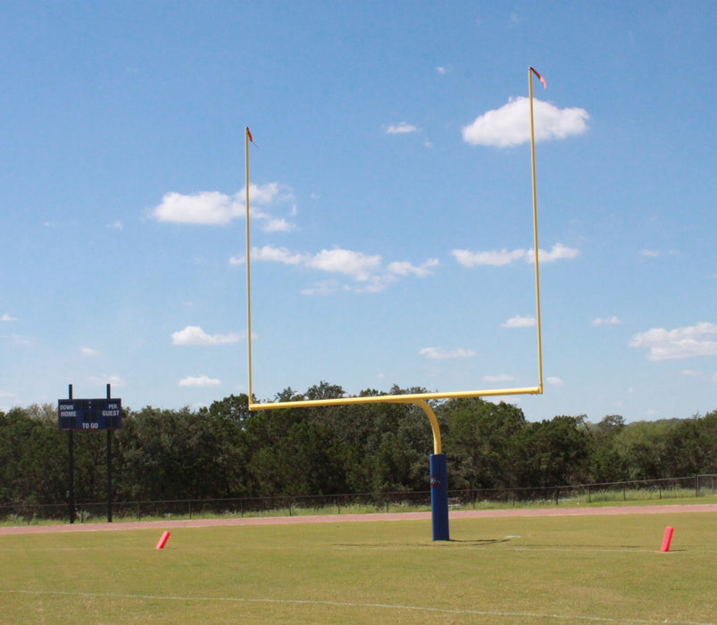 Gared College Football Goalpost – 5-9/16" Steel, Yellow – SKU: FGP602SY