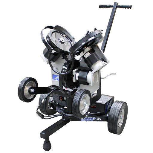 Sports Attack Junior Fungo Kart BB Machine Combo, DC, Junior Hack Attack + Rolling Cart
