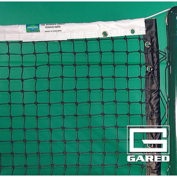 Gared Grand Slam Premium Single-Center Tennis Net – 42’ Braided Polyethylene – SKU: GSTNET30LS