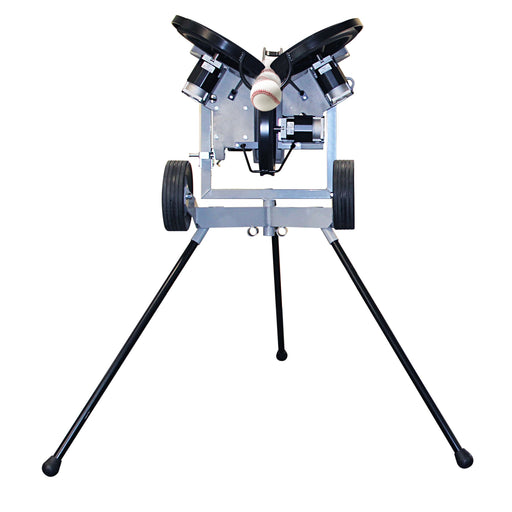 Sports Attack Hack Attack baseball pitching machine, front view