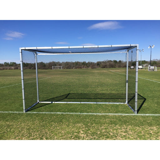 PEVO Practice Field Hockey Goal 7x12 on a field