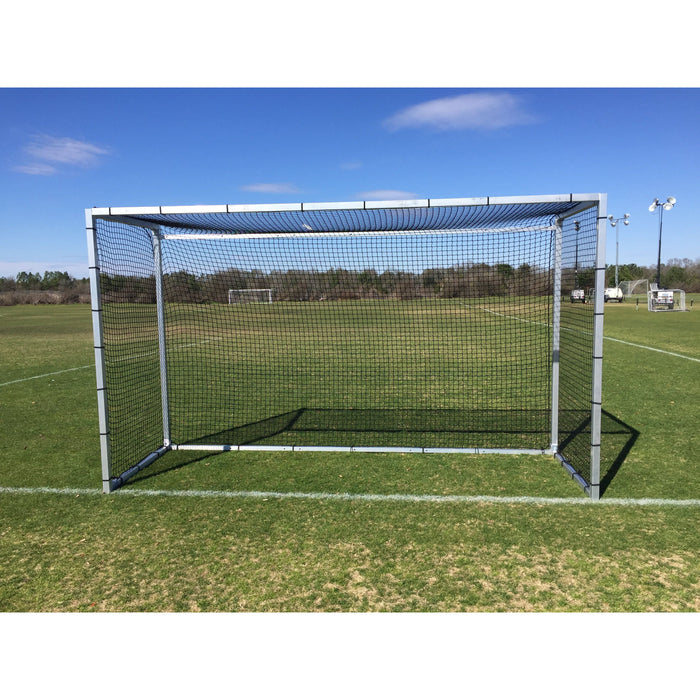 PEVO Practice Field Hockey Goal 7x12 on a field