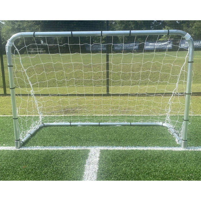 PEVO Small Goal Series 4x6 youth soccer goal, front view
