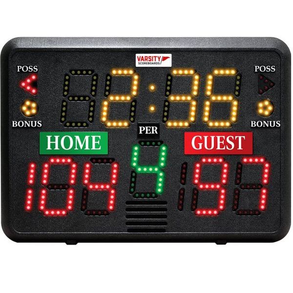 Varsity Scoreboards LED-4 Portable Multisport Scoreboard – LED – SKU: LED-4