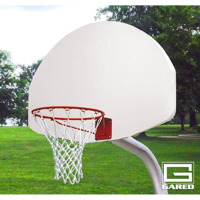 Gared Economy 3-1/2" O.D. Unbraced Gooseneck Basketball Package - SKU PK3510