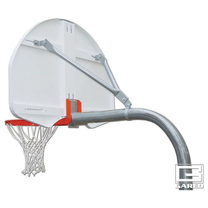 Gared Economy 3-1/2" O.D. Rear-Mount Gooseneck Basketball Package - SKU PK3545