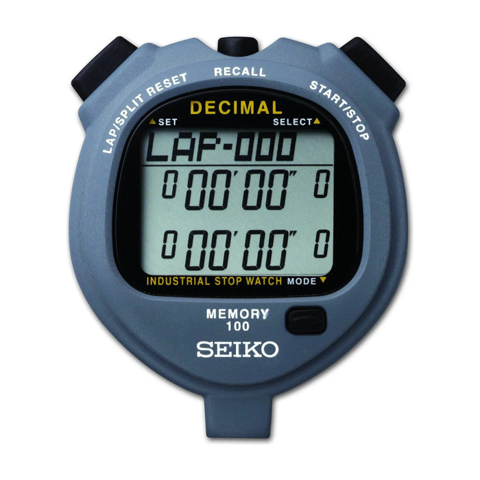 SEIKO S063 - Solar-Powered Decimal Stopwatch