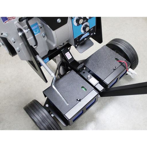 Sports Attack Junior Fungo Kart SB Machine Combo, DC, Junior Hack Attack Softball + Rolling Cart, view 2