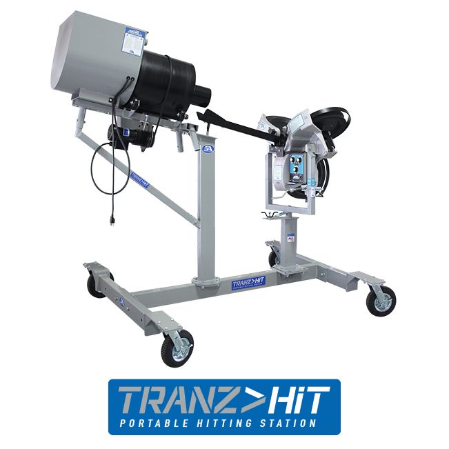 Sports Attack Combo TranzHit, Junior BB, Team Feeder – Portable Hitting Station + 150-Ball Feeder – SKU: 1581-9545-1