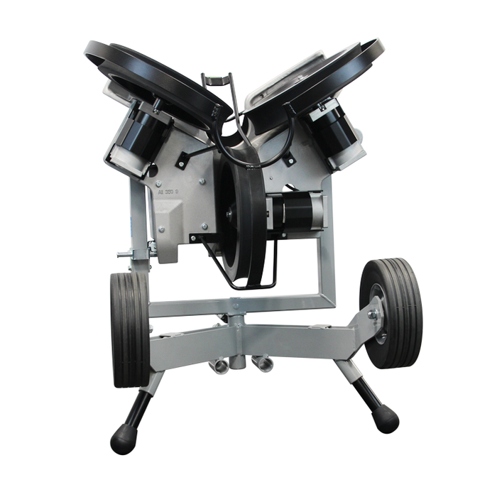 Three Wheel Hack Sports Attack Hack Attack Softball Pitching Machine – Three-Wheel Prec ...