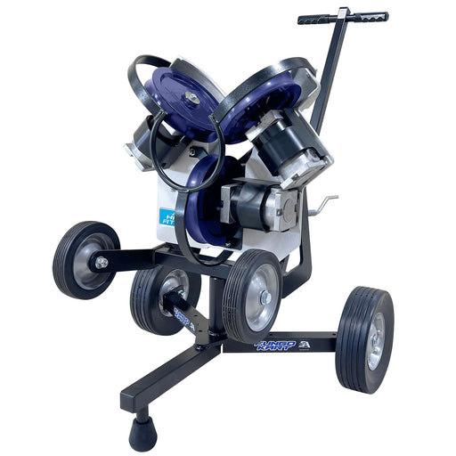 Sports Attack Junior Fungo Kart SB Machine Combo, Junior Hack Attack Softball + Rolling Cart