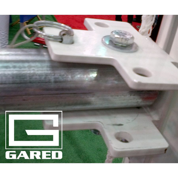 Gared Backstay Folding Conversion Bracket – Fits Round & Square Goals – SKU: SGBF