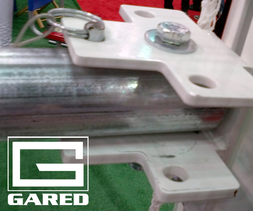 Gared Backstay Folding Conversion Bracket – Fits Round & Square Goals – SKU: SGBF