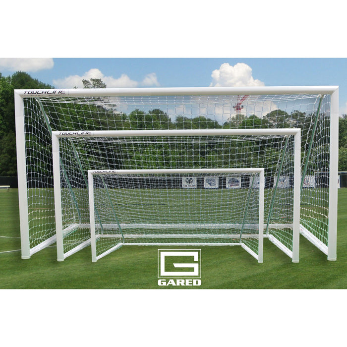 Gared Touchline Striker Round Soccer Goal (6' x 12') – SGRD612SPT