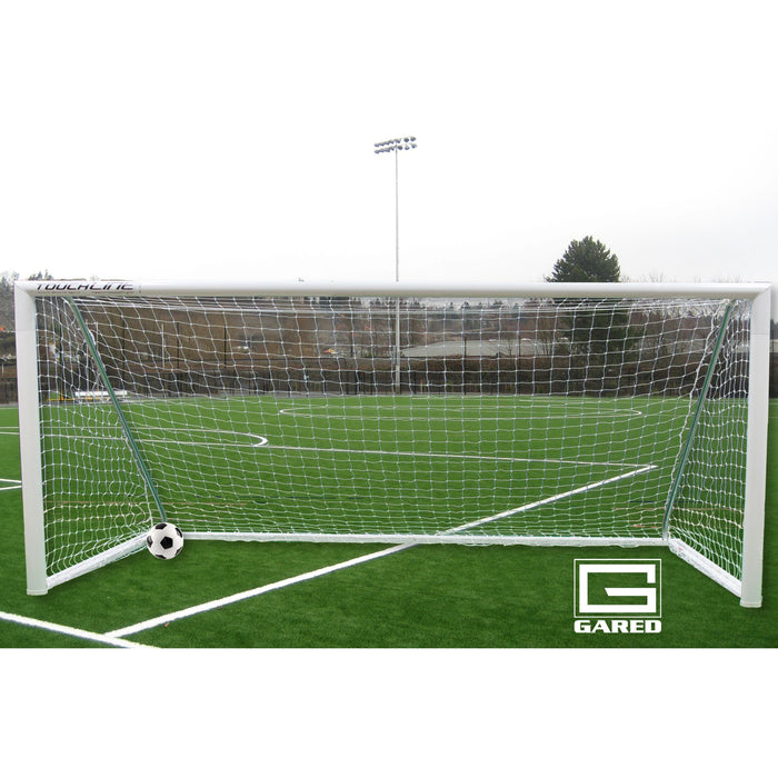 Gared Touchline Striker Round Aluminum Soccer Goal (8' x 24') – SGRD824SPT