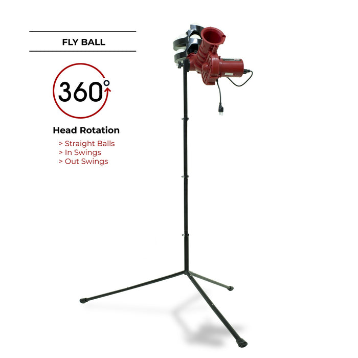 Heater Sports Slider Lite 360 Cricket Ball Bowling Machine - 110 Volt, Variable Speed, Auto Feeder - SKU: SL129CM110V