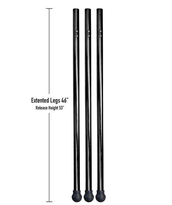 Sports Attack Leg Kit for Hack Attack Jr. Baseball Pitching Machine - Adjustable Heights