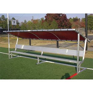 PEVO 15 ft covered team bench