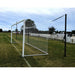 PEVO World Cup Series soccer goal installed on a field