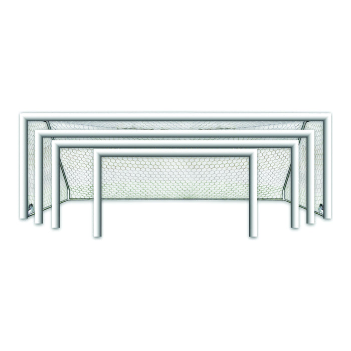 First Team World Class 40 Portable Soccer Goal - 4" Round