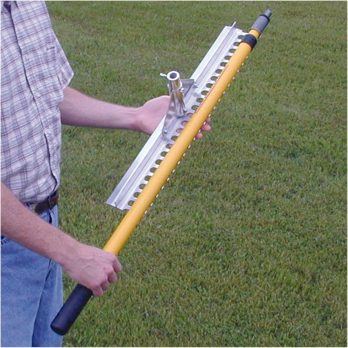 Jaypro Base Runner Rake – Aluminum Alloy, Telescopic Handle – SKU: BRR-36
