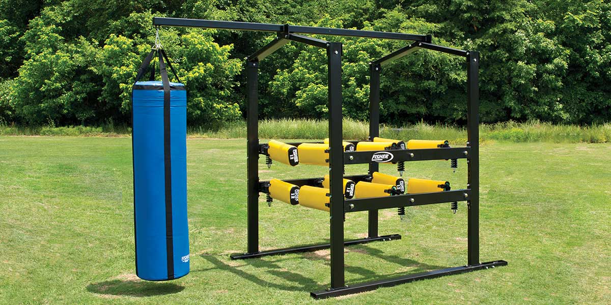 Power Blaster 12 with Hanging Dummy Attachment & Boomer Sled Attachment