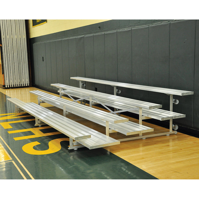 Bleacher - 15 ft. (4 Row - Double Foot Plank) -Tip & Roll