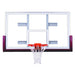 First Team FT240 Competition Glass Basketball Backboard - 42" x 72" Tempered Glass, Built-in Goal Leveling, Pre-Drilled for Padding