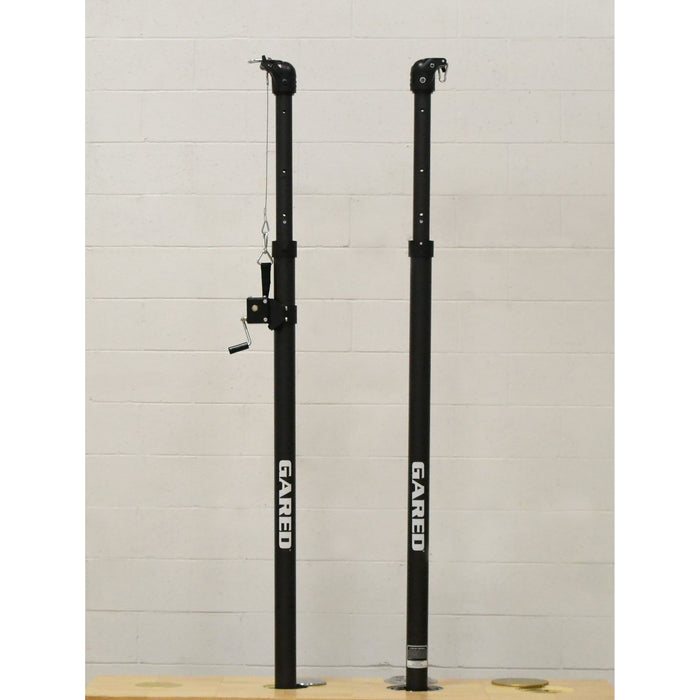 Gared Carbon Flare™ 3” Telescopic One-Court Volleyball System – Carbon Fiber – 5300