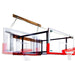 First Team FoldaMount82™ Folding Wall Mount Basketball Goal – Adjustable 96” to 144” Extension