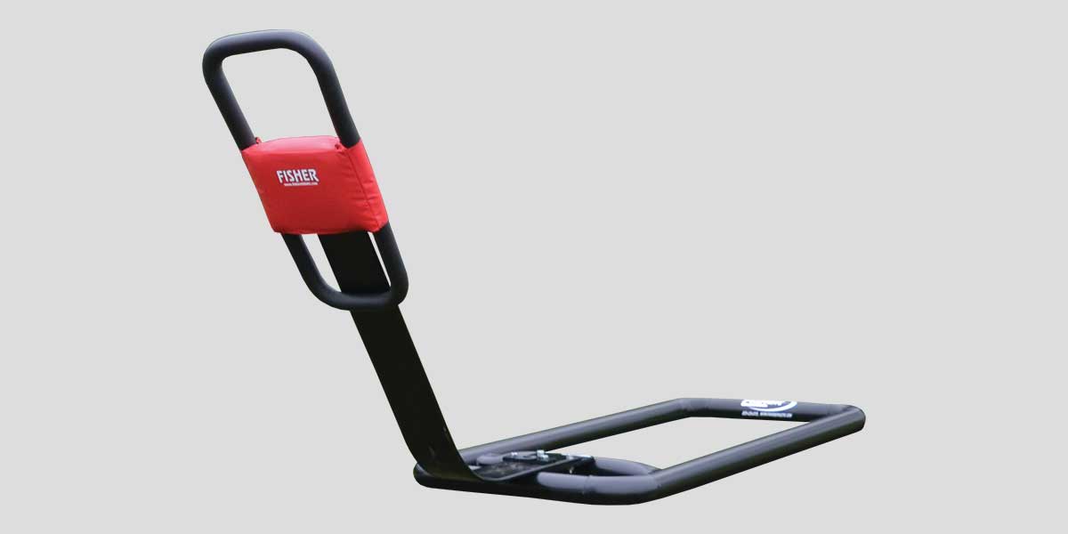 Combat Sled- w/9201 Base- w/Red Pad