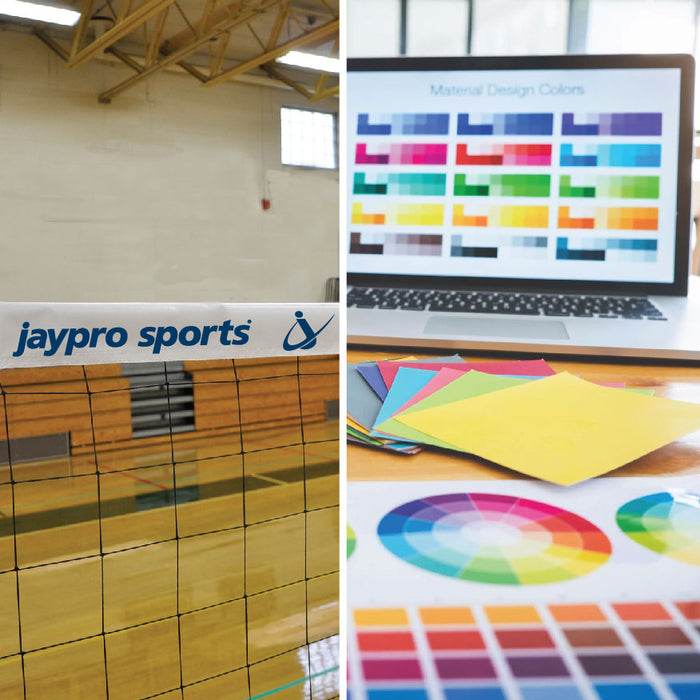 Customized Graphics - Volleyball Top Net Tape