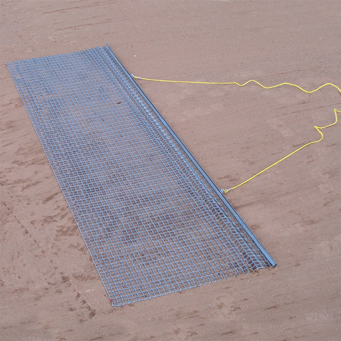 Jaypro Infield Drag Mat – 3 ft. D x 5 ft. W – Steel Mesh with Galvanized Drag Bar – SKU: DM-5