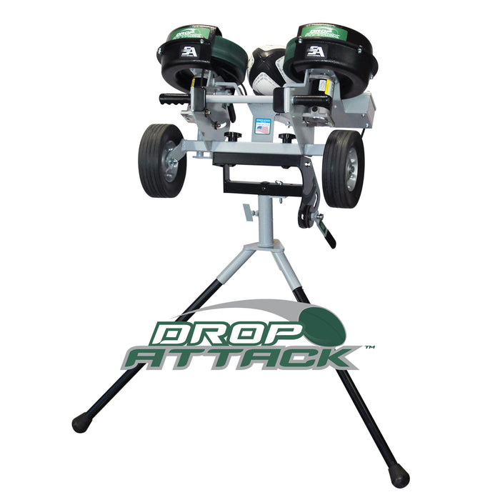 Sports Attack Drop Attack Rugby Machine, 12V DC (W/90V Charger) – Precision Passing & Kicking – SKU: 4581-1298-1