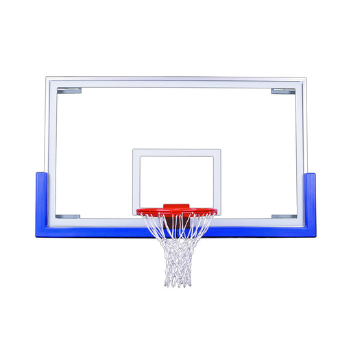 First Team Triumph™ Backboard Upgrade Package - FT235 Glass Backboard, FT194TA Breakaway Rim, TuffGuard Padding