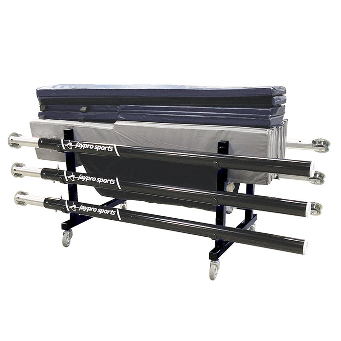 Volleyball Equipment Carrier (48 in.L x 36 in.W - 6 Poles) - Deluxe