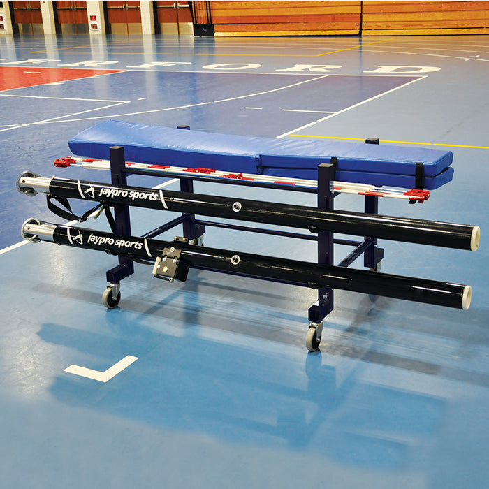 Volleyball Equipment Carrier (42 in.L x 32 in.W - 4 Poles) - Standard